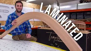 Laminating a Wooden Boat Stem | Building Temptress Ep6