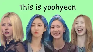 this is: yoohyeon 🐶 (2024)