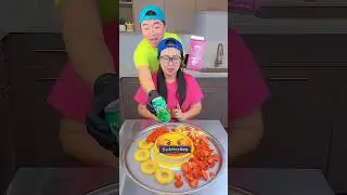 Emoji cake vs fruits ice cream challenge! 02 🍨 