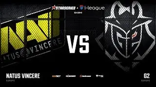 [EN] Natus Vincere vs G2 | Map 2: Overpass | StarSeries i-League Season 8 Finals