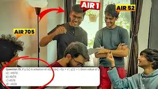 Can IIT Bombay STUDENTS Solve JEE 2025 Questions? 