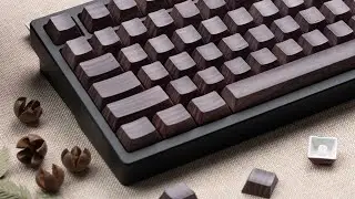 Womier Walnut Wood Side-Printed Cherry Profile Dye-Sub PBT Keycaps