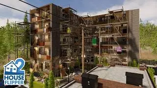 House Flipper 2 - Rusty Old Apartment Building (Custom Job by littleneonpea)