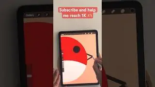 Anyone can draw this simple bird 🐦 #procreate