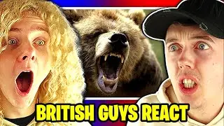 SCARED BRITISH GUYS REACT TO AMERICA'S DEADLIEST ANIMALS!