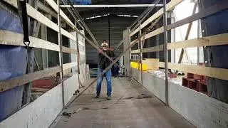 Как затентовывать полуприцеп 