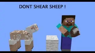 Dont Shear Sheep! (Minecraft-Animation)
