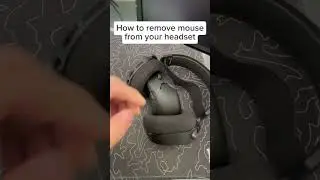How to remove your mouse from your headset