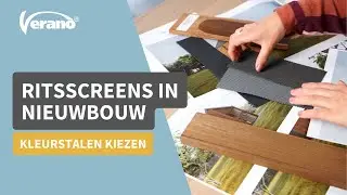 Ritsscreens kopen voor je nieuwbouwwoning? Je zoektocht begint met kleurstalen! (1/3)