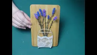 DIY! Картинка на кухонной дощечке!!
