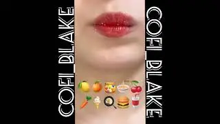 Еда по эмодзи + истории от Ани Портер 💜 🍩 🍑 🍎