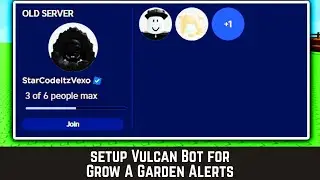 [2025] setup Vulcan Bot for Grow A Garden Alerts on Discord (Step By Step Guide)