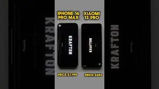 iPhone 16 Pro Max vs Xiaomi 13 Pro - BGMI ULTIMATE TEST! 😱 Winner?