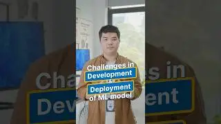 Challenges in development and deployment of ML model #machinelearning #ml #shorts #development