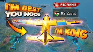 Plane Leader Challenged me 😱 PUBG MOBILE