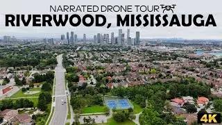 Discover Riverwood, Mississauga 🌳 | Breathtaking 4K Drone Footage 🚁 | Nature from Above 🌿