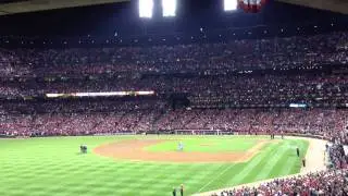 2011 World Series Game 7 - God Bless America