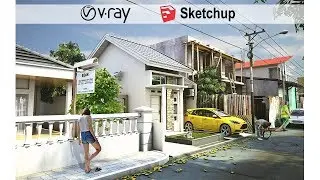 Vray 3.0 for sketchup - Daylight Rendering PART 1