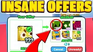 🎮 What Do People Trade For A *Golden Huge Floppa* In | Pet Simulator X?!? 👾