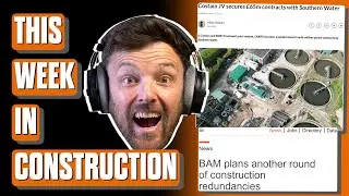 BAM Have FORTY More Job Cuts Planned, Companies Win Big Contracts & Some Construction Sport News!