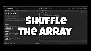 1470. Shuffle the Array (Optmized Solution)