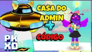 PK XD   TOUR NA CASA DO ADMIN + CÓDIGO #pkxd #codigo #admin