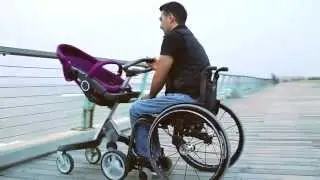 EasyStroll-Independent Parenthood - an easy & fast connector between Stroller & Wheelchair