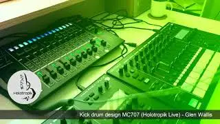 Kick drum design MC707 (Holotropik Live) - Glen Wallis