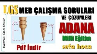📢 Lgs Mayıs Ayı Adana Çalışma (Örnek) Soruları🎯