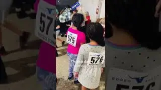 Homeschoolers running a marathon at the Austin rodeo ￼