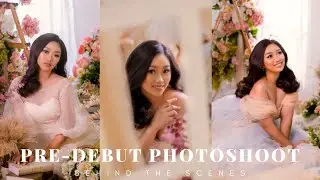 Pre-debut shoot Behind the scenes✨| Philippines