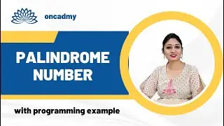 Palindrome number program in C with example