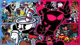 Cuphead WEEK but Every Turn a Different Character Sings 🤓🎶