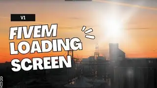 Fivem Server Loading Screen V1.Clean and smooth loadingscreen for your fivem server