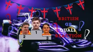 CRAZY British GP Qualifying!! LANDO IN P2!!!!
