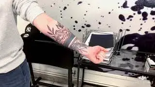 Blume Tattoo, unterarm