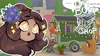 One Day This TINY Bookshop Could Be MINE?! 🌱📚 Tiny Bookshop: Delightful Demo! • #1