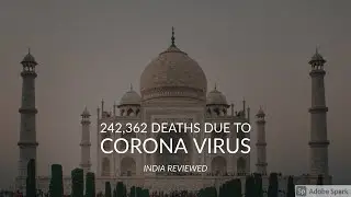 Corona virus cases reviewed in India and worldwide using Stats| Only 2.5% people fully vaccinated