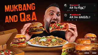 MUKBANG Q&A MED DANJAL 🌮❓
