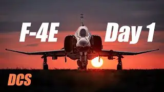 Day 1 Flying the #F4E Phantom #DCS