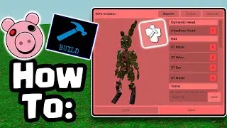 How to Use Custom NPCs in Piggy Build Mode (ALL SECRETS)