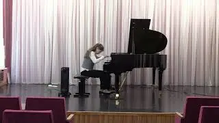 Выпускной экзамен.  Прокопец Полина.   Преподаватель Эрман С.В. ЦДШИ  г.Челябинск 2024 г.