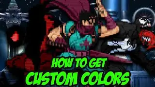 MVC2 PC CUSTOM COLORS TUTORIAL (MARVEL vs. CAPCOM Fighting Collection)