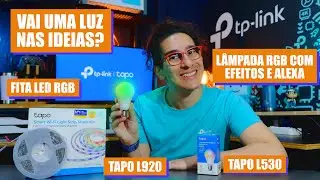Iluminação Inteligente TP-Link TAPO: Transforme Seus Ambientes com Fita LED L920-5 e a Lâmpada L530E