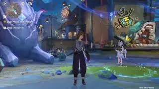 Genshin Impact NPC dances to Despacito