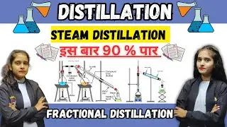 Steam Distillation  & Fractional Distillation || pharmaceutical engineering || B.pharma 3rd sem