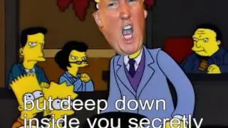 Sideshow Trump reveals his true reason for running for president.