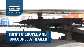 How to couple and uncouple a trailer