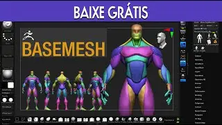 BaseMesh Grátis que eu utilizo no tutorial 