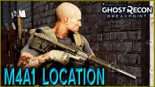 M4A1 Rifle Blueprint location Step by Step Ghost Recon Breakpoint